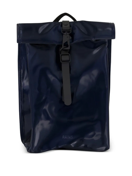  Rains Rolltop Backpack - Blue 
