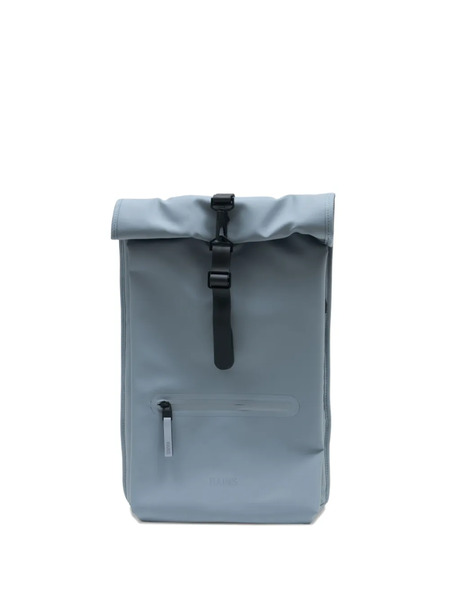  Rains Rolltop Backpack - Blue 