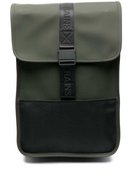  Rains Small Trail Waterproof Backpack - Green 
