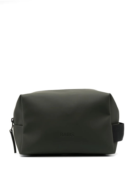  Rains Zip Wash Bag - Green 