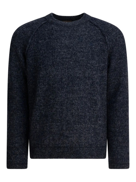  Rakki Raglan Crew-neck Sweater - Blue 