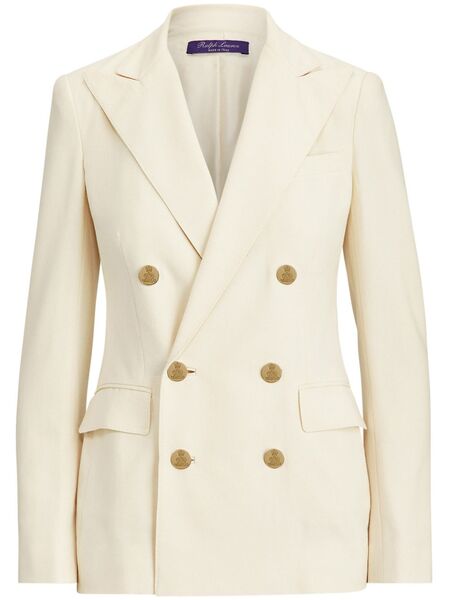  Ralph Lauren Collection Camden Cashmere Blazer - Neutrals 