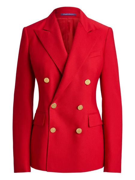  Ralph Lauren Collection Camden Double-breasted Blazer - Red 