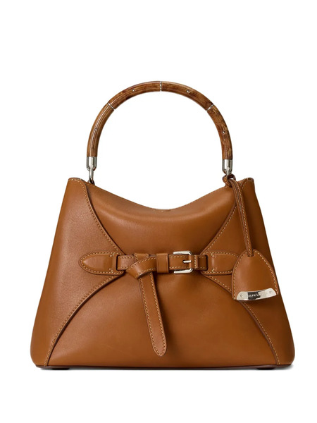  Ralph Lauren Collection Medium Bamboo-handle Tote Bag - Brown 