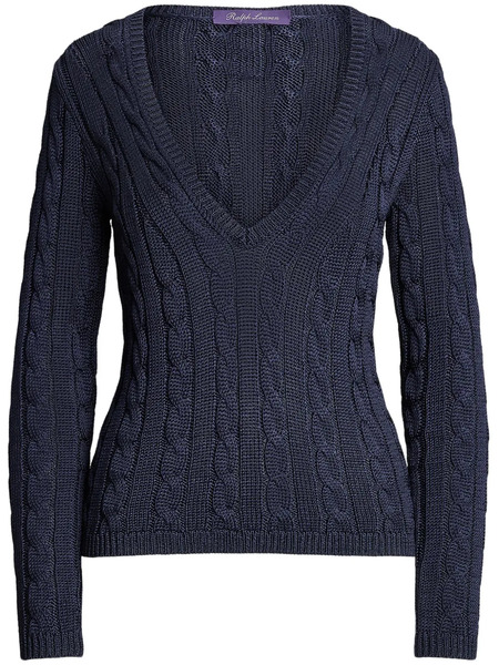  Ralph Lauren Collection Silk Jumper - Blue 