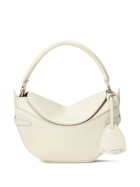 Ralph Lauren Collection Top Handle Leather Mini Bag - Neutrals 