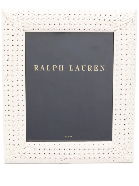  Ralph Lauren Home Adrienne Leather Photo Frame - Neutrals 