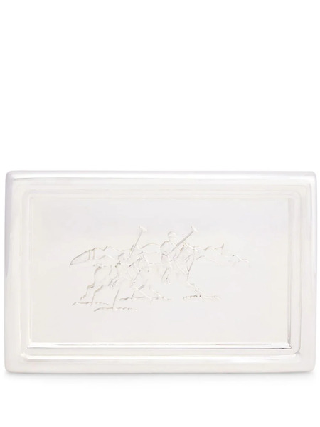  Ralph Lauren Home Vide-poche Brass Tray - Silver 