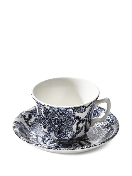  Ralph Lauren Home X Burleigh Patterned Tea Cup - Blue 