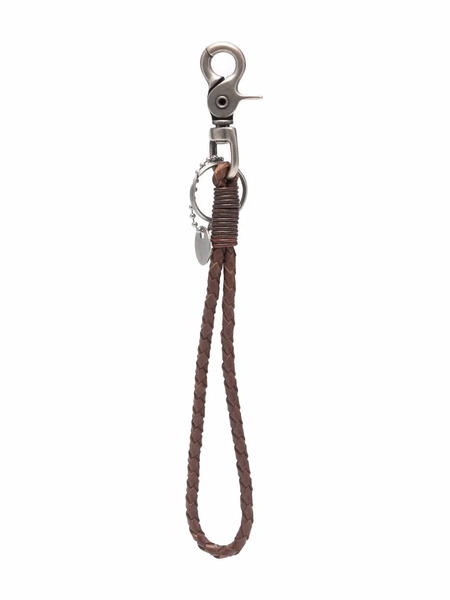  Ralph Lauren Rrl Braided Key Clip - Brown 