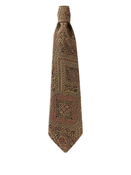  Ralph Lauren Rrl Patterned Tie - Brown 