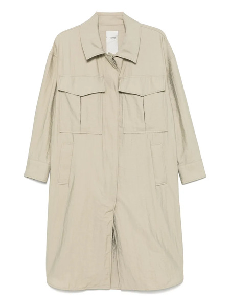  Rame Buttoned Trench Coat - Neutrals 