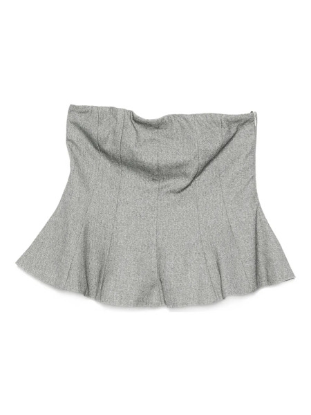  Rame Flared Strapless Top - Grey 