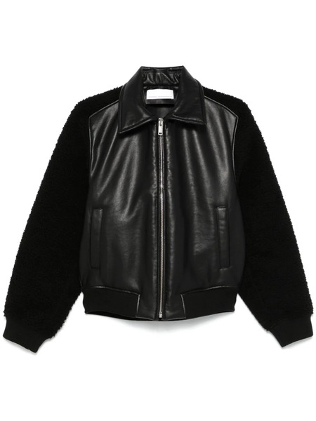 Random Identities Faux-leather Jacket - Black 