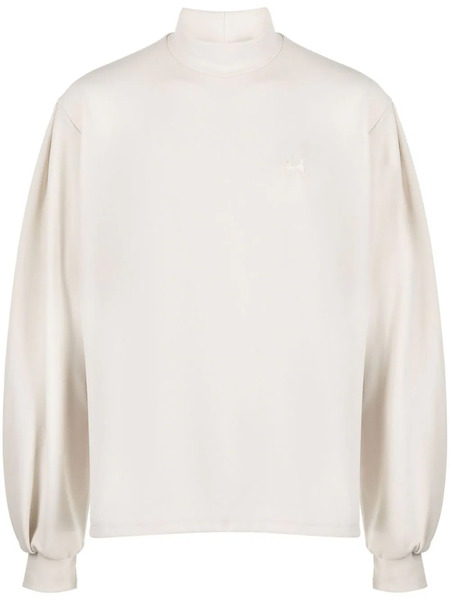 Random Identities Logo-embroidered Cotton Sweatshirt - Neutrals 