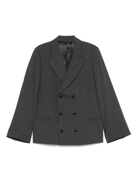  Random Identities Micro-pattern Blazer - Grey 