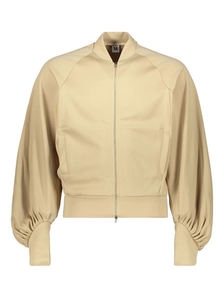  Random Identities Rich Sleeve Bomber Jacket - Neutrals 