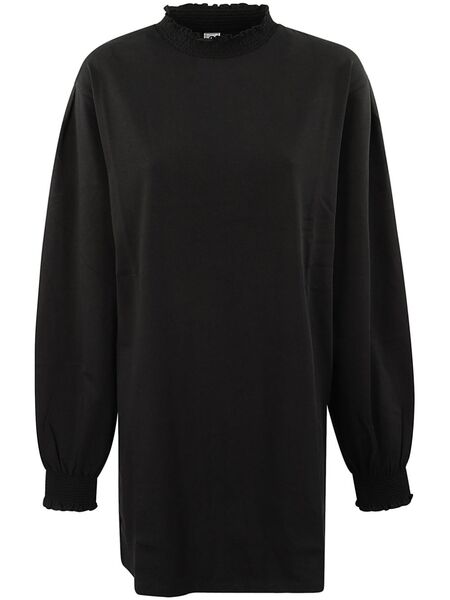  Random Identities Ruffle-collar Dress - Black 
