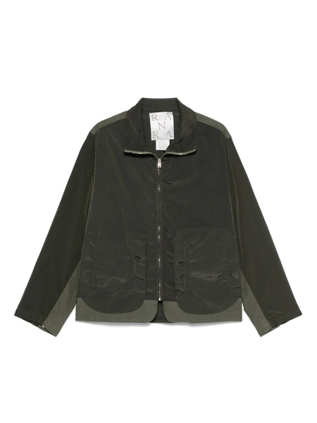  Ranra Panelled Jacket - Green 