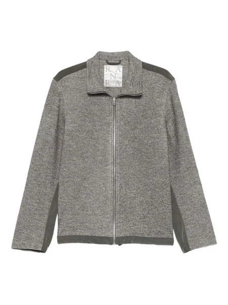  Ranra Zip Panelled Sweater - Brown 