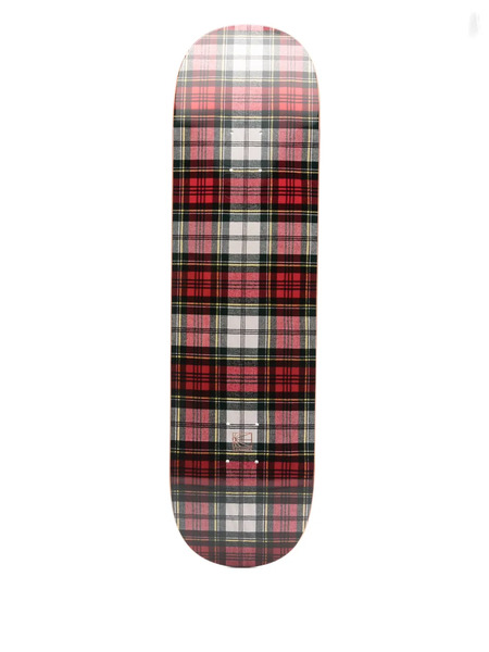  Rassvet Plaid Skateboard - Red 