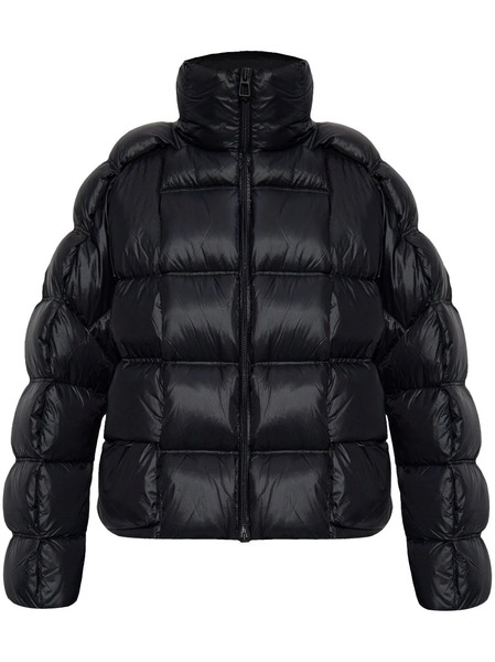  Raxxy Panelled Puffer Jacket - Black 