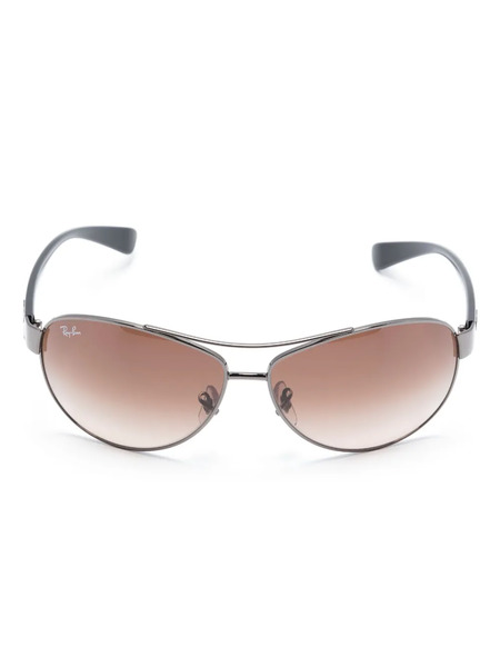  Ray-ban Aviator-frame Gradient Sunglasses - Black 