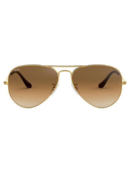  Ray-ban Aviator Frame Sunglasses - Brown 