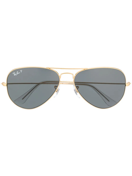  Ray-ban Aviator Frame Sunglasses - Gold 