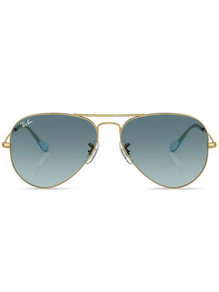  Ray-ban Aviator Gradient Sunglasses - Gold 