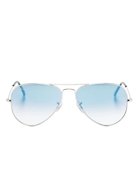  Ray-ban Aviator Large Metal Sunglasses - Silver 
