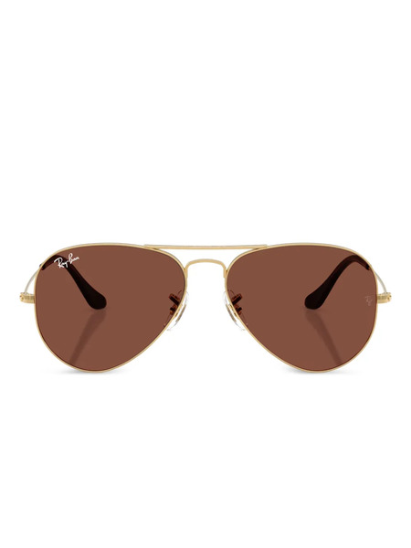  Ray-ban Aviator Large Sunglasses - Gold 