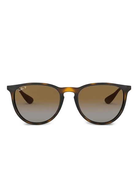  Ray-ban Erika Rb4171 710/t5 Round-frame Sunglasses - Brown 