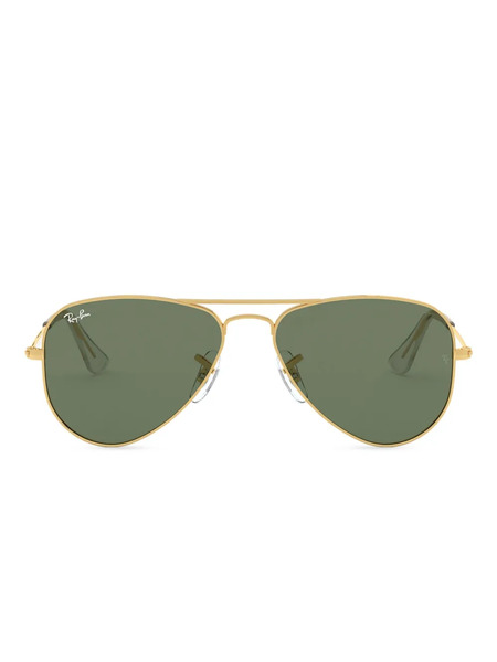  Ray-ban Junior Aviator Sunglasses - Gold 