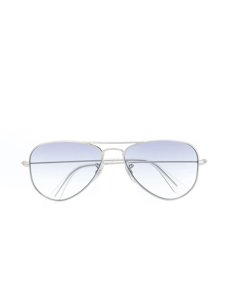  Ray-ban Junior Aviator Sunglasses - Silver 