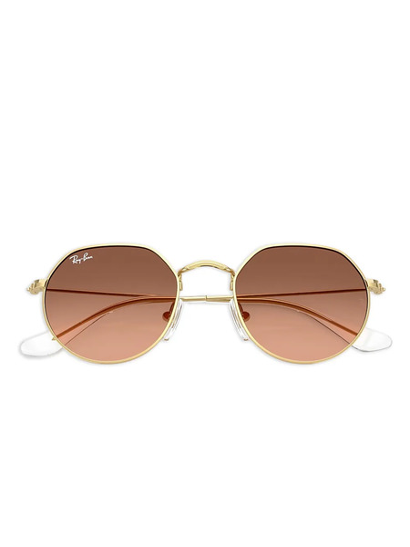  Ray-ban Junior Geometric-frame Sunglasses - Gold 