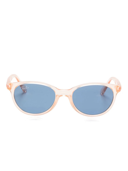  Ray-ban Junior Oval-frame Sunglasses - Orange 