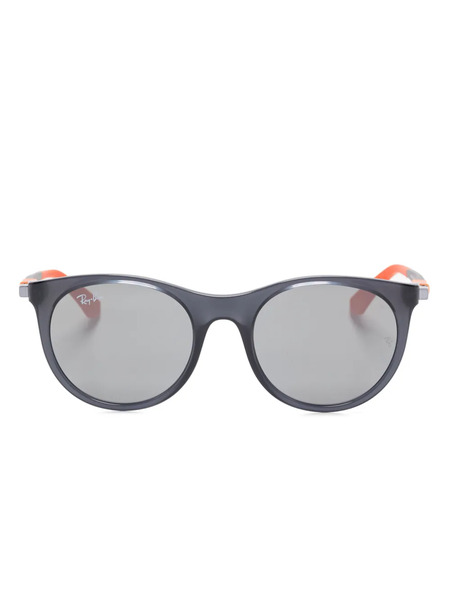  Ray-ban Junior Pantos-frame Sunglasses - Grey 