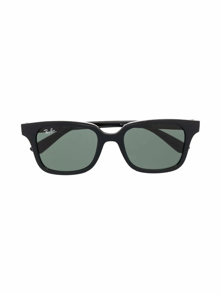  Ray-ban Junior Rb9071s Square-frame Sunglasses - Black 