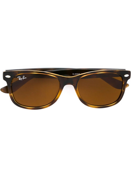  Ray-ban Junior Rectangular Shaped Sunglasses - Brown 