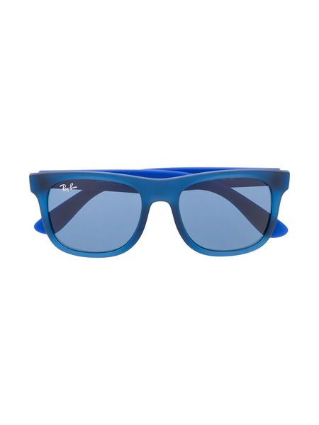  Ray-ban Junior Square Frame Sunglasses - Blue 