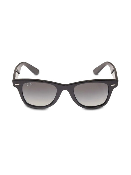  Ray-ban Junior Tinted Square-frame Sunglasses - Black 