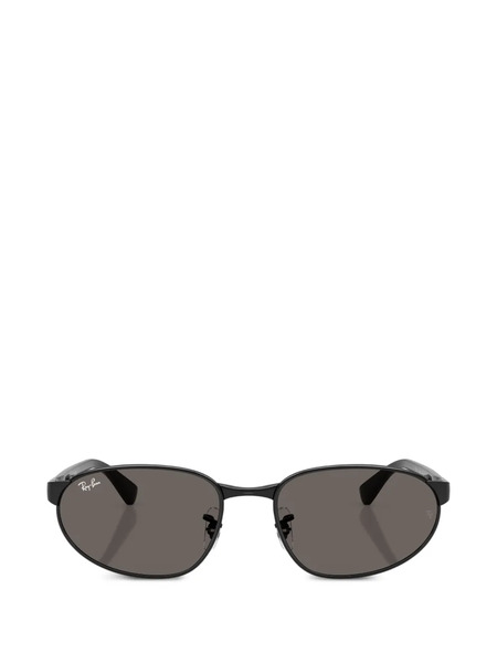  Ray-ban Oval-frame Sunglasses - Black 