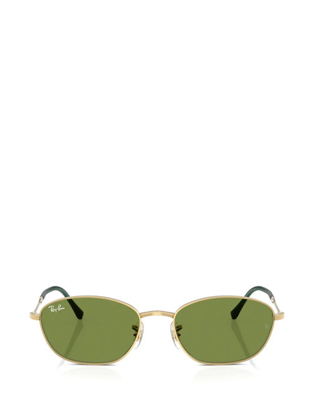  Ray-ban Oval-frame Sunglasses - Gold 