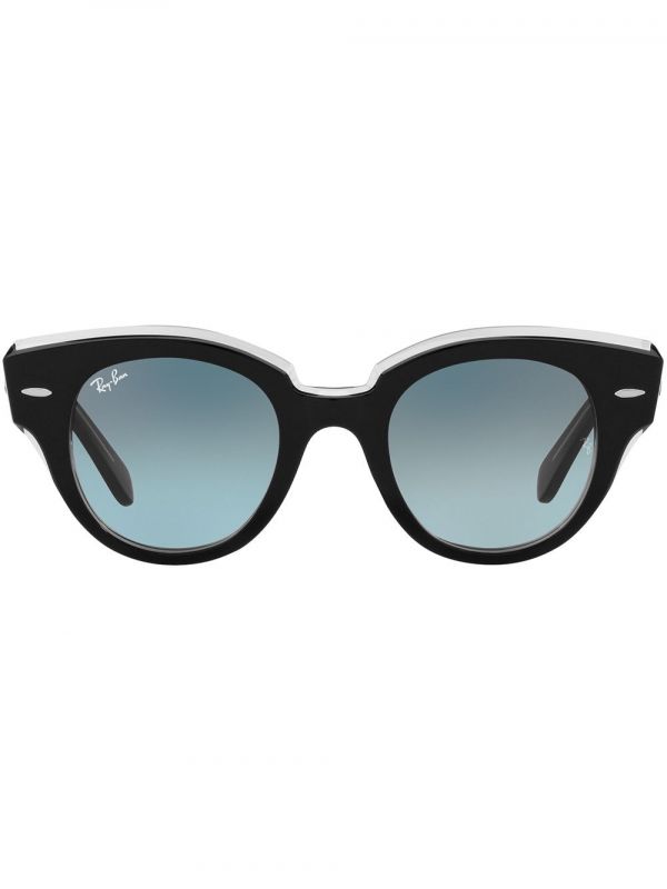  Ray-ban Roundabout Gradient Sunglasses - Grey 