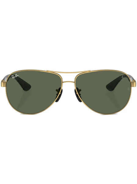  Ray-ban Tinted-lenses Pilot-frame Sunglasses - Gold 
