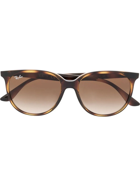  Ray-ban Tortoise Square-frame Sunglasses - Brown 