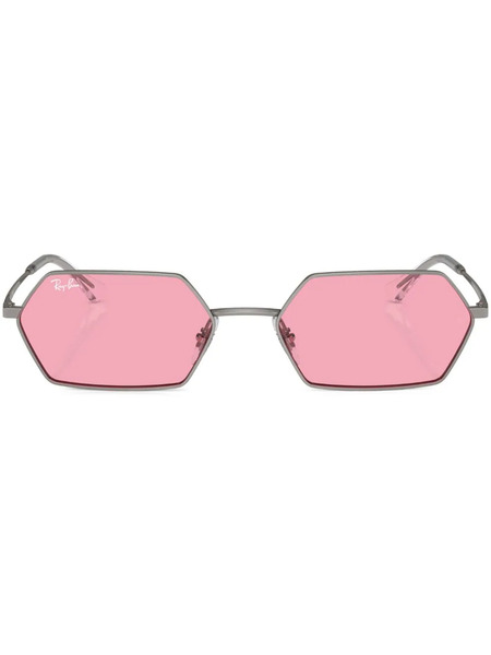  Ray-ban Yevi Geometric-frame Sunglasses - Grey 