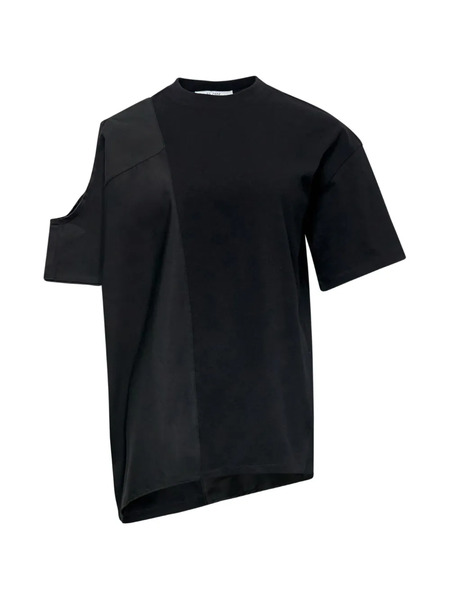  Re Code Cut-out Sleeve T-shirt - Black 