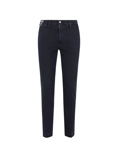  Re-hash Button-fastening Jeans - Blue 
